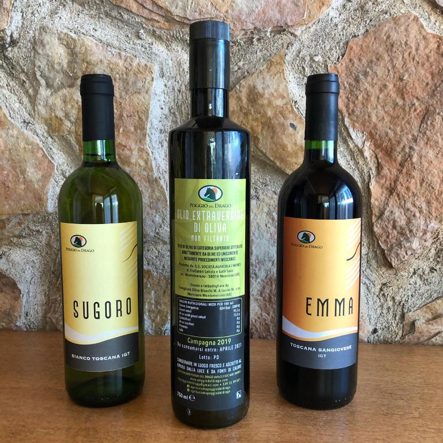 Agriturismo Poggio Del Drago 蒙特马拉诺 外观 照片