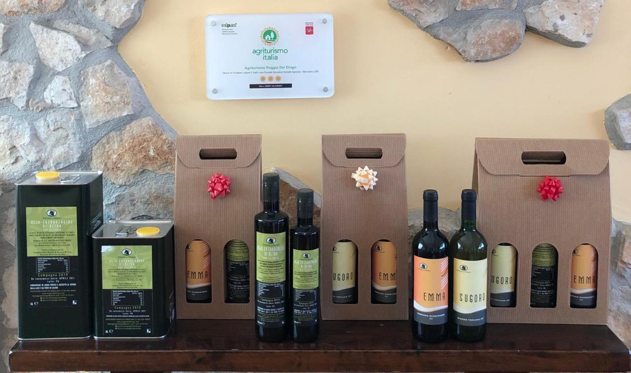 Agriturismo Poggio Del Drago 蒙特马拉诺 外观 照片